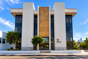 MEP engineering for office architects – Bibiyan Law Firm at 1460 Westwood, a 9,600-square-foot three-story office renovation in Los Angeles.